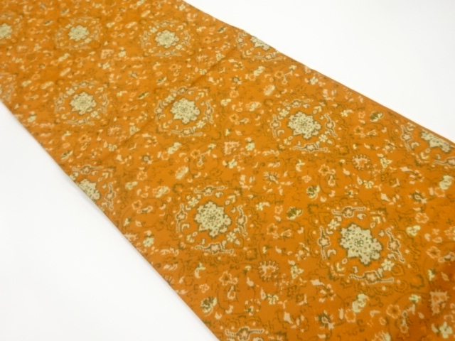 抽象華文模様織出し洒落袋帯